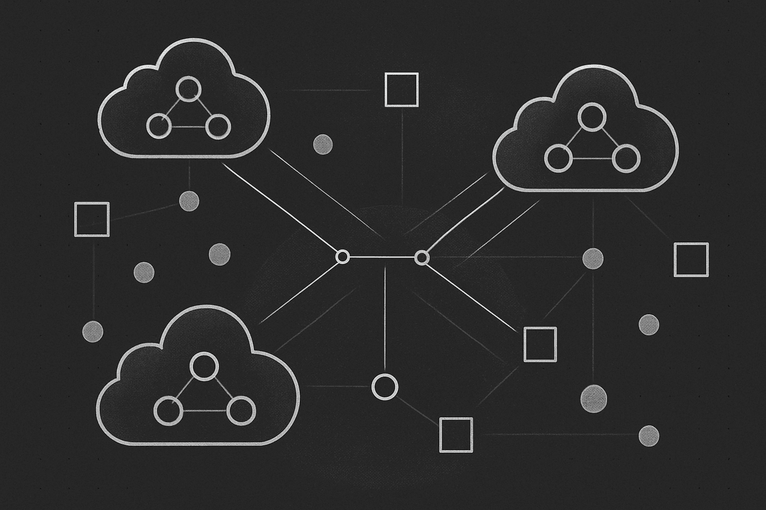 Cloud and interoperability category illustration