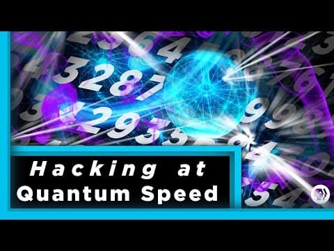 Hacking at Quantum Speed with Shor's Algorithm